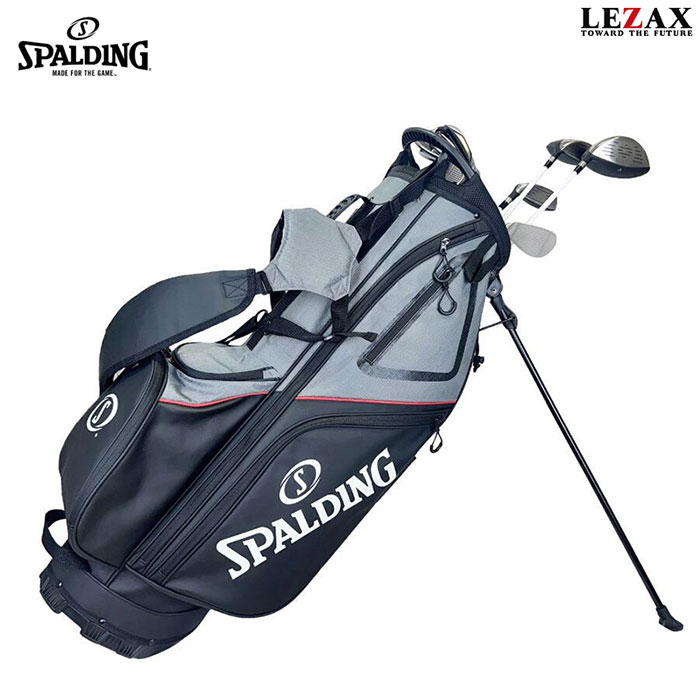 SPALDING 未経験者向け3点仕掛ける（野球クラブ仕掛ける）【SPCS-6101】 野球クラブ9本+上端覆いかぶせる+キャディバッグスポルティング LEZAX -レザックス-