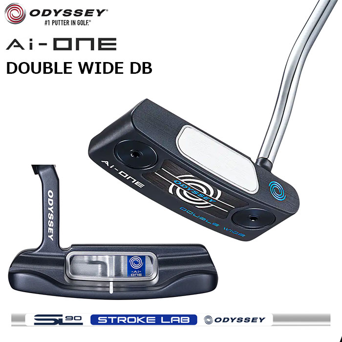 【一部即納OK】ODYSSEY Ai-ONE DOUBLE WIDE DB パター 日本仕様STROKE LAB 90 スチールシャフトオデッセイ エーアイワン ストロークラボ|アドバンススポーツ