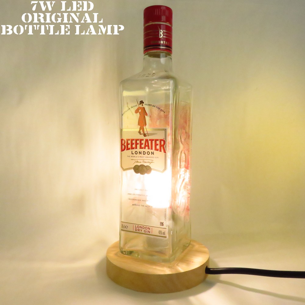 楽天市場】LEDオリジナルボトルランプ テーブルランプ ジンビーム