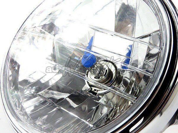 楽天市場 あす楽 交換用バイクhid Led対応汎用0ｍｍマルチリフレクター丸型ヘッドライト本田純正タイプ アドバンスワークス Select