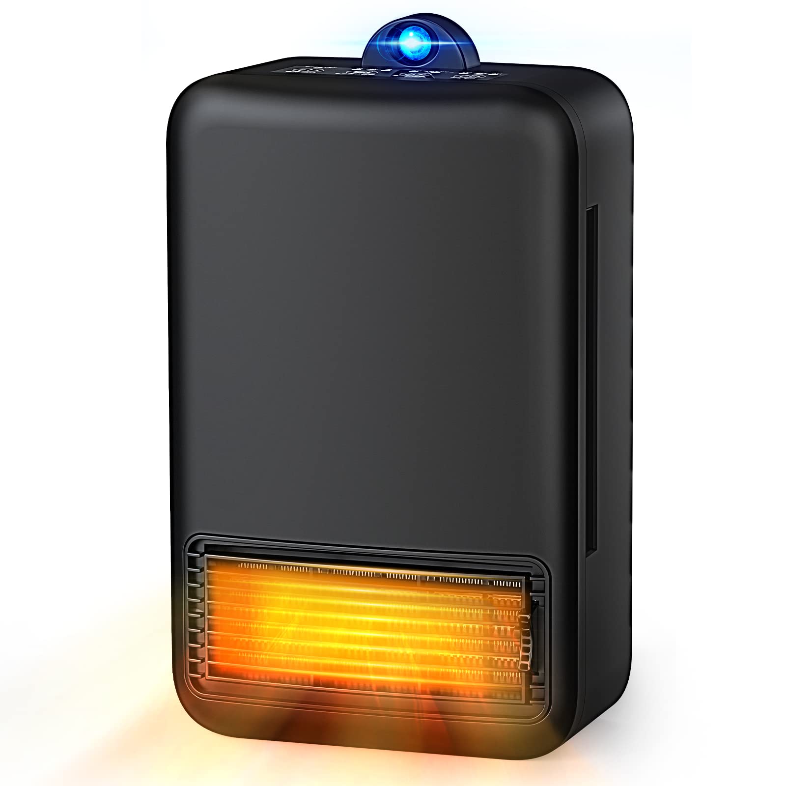 楽天市場】【2秒速暖/人感センサー】ヒーター 小型 足元 セラミック