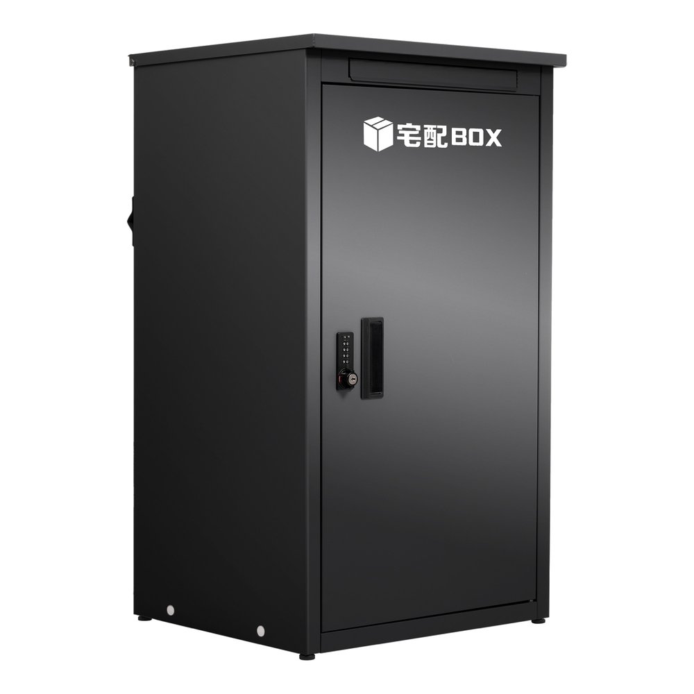 宅配ボックス席 据え置き型 大静電容量 郵便うけ一体型 投函口3つ 複数形投函 室外 大型 戸建て 一戸建て用 今めかしい アパルトマン 防滴遣りかた 郵便うけ 送りとどけるボックス席 在宅仕え奉る 【黒いこと】