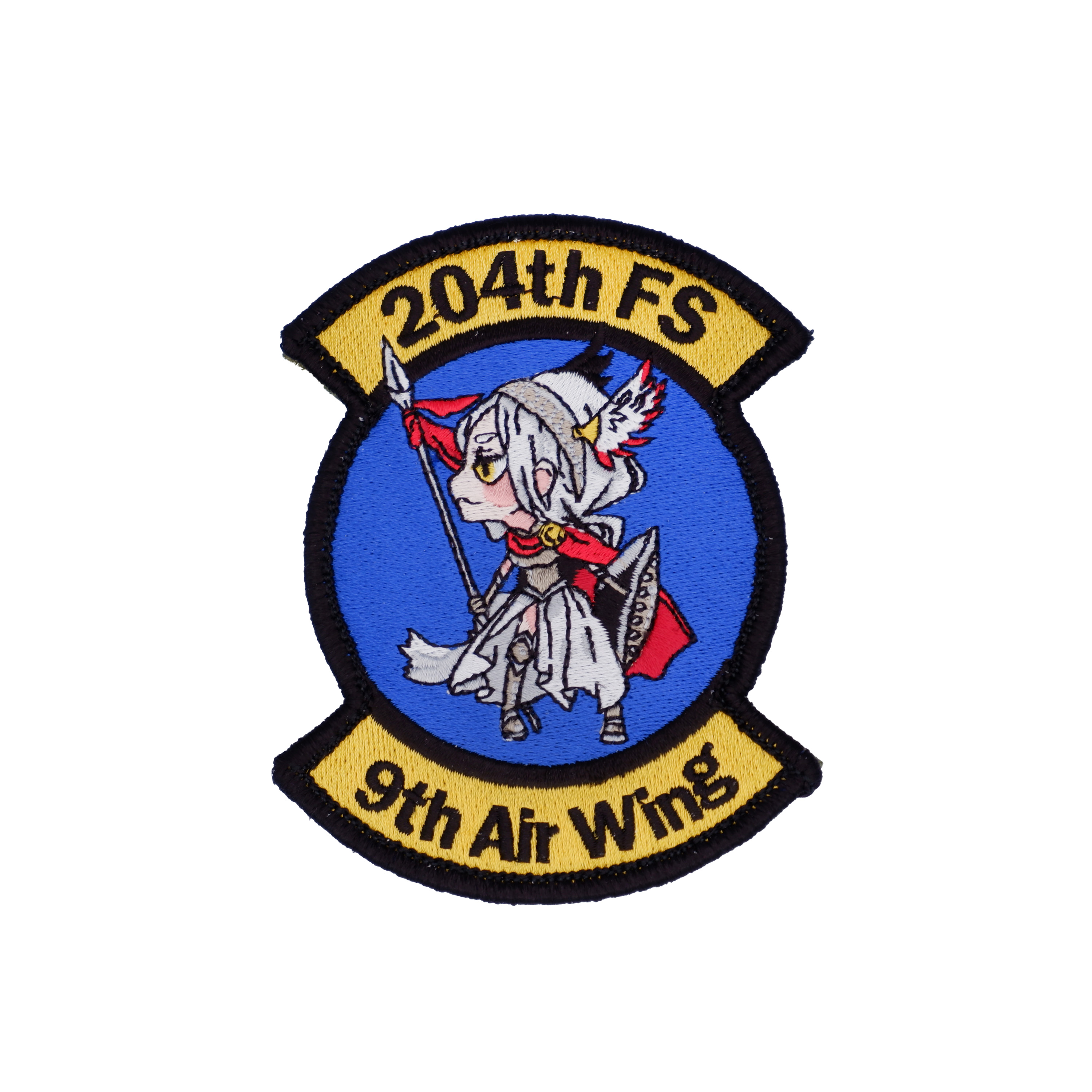 航空自衛隊　那覇基地第304飛行隊　ロービジパッチ　イーグルドライバー2枚セット 航空自衛隊グッズ 那覇基地 304飛行隊 EAGLE DRIVERブルー
