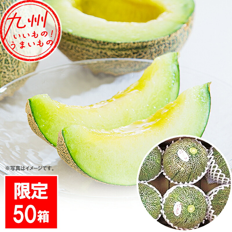【最大500円OFFクーポン配布中♪5/23 20:00~5/27 9:59】 長崎県 壱岐産 アムスメロン L １箱 JA壱岐