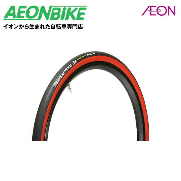 【4月14日～17日限定！対象商品P5倍＋先着1,100円OFFクーポン発行中】パナレーサー (Panaracer) ミニッツライト 20×1-1/8 小径車用タイヤ レッド 141728