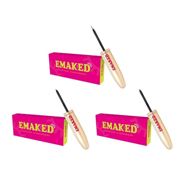 （正規品）エマーキット 2ml 3個セット EMAKED 水橋保寿堂製薬 まつ毛美容液 美容成分 濃密 SNS 細筆 目元 ヒアルロン酸 ヘキサペプチド-2 ビオチン パンテノール シルクアミノ酸 返金保証 ビューティー コスメ メイクアップ用品 13,902円