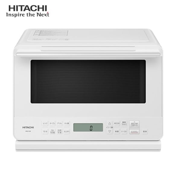 HITACHI フラット庫内オーブンレンジ 27L MRO-F6C-W