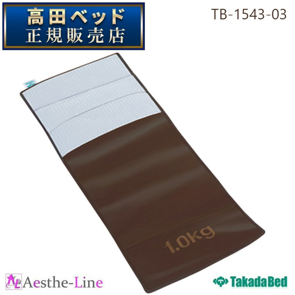 1207円 【人気沸騰】 綿製ウエイトバンド 1.0kg TB-1543-03