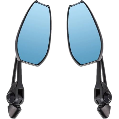 楽天市場】レーシング バックミラー ブラック スクエア 左右 バイク