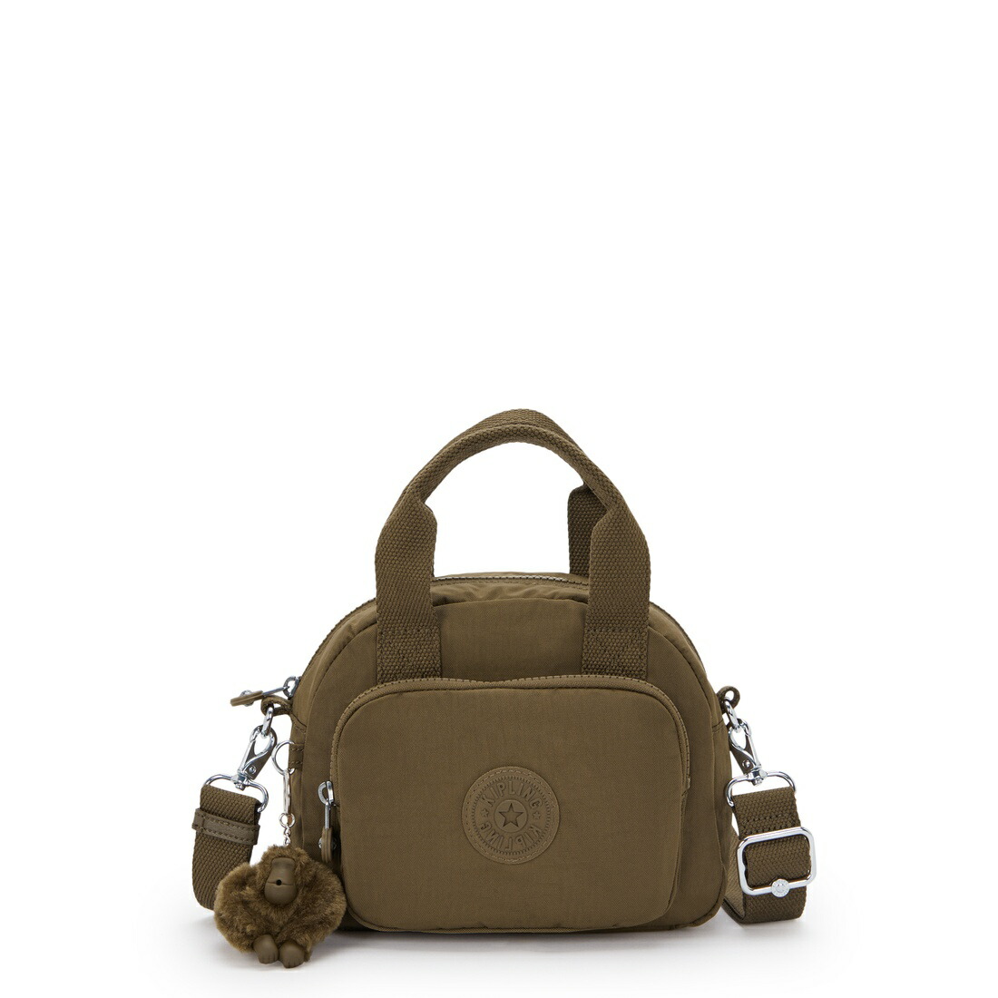 キプリング 公式 ハンドバッグ DEFEA MINI(Smooth Khaki) デフィアミニ(スムースカーキ) KI47771NA ベーシック コレクション