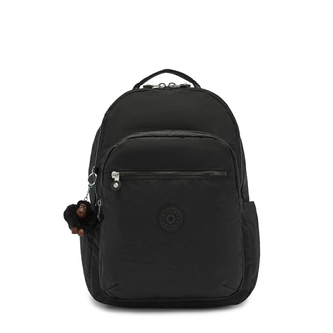キプリング 公式 リュック バックパック SEOUL(True Black) ソウル(トゥルーブラック) KI5140J99 バックツースクール コレクション
