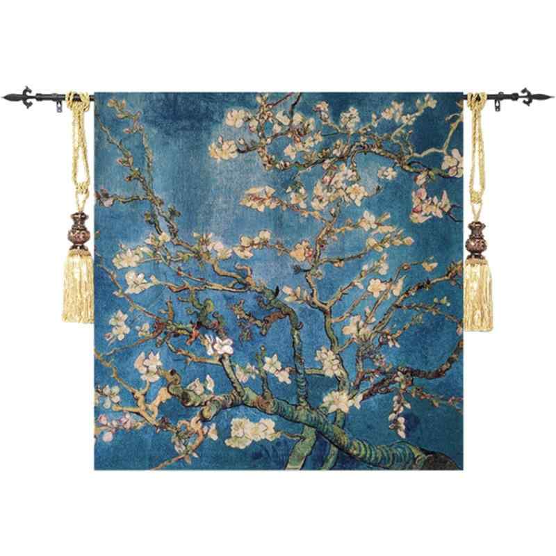 【百貨店SALE】アラス 杏の花柄 飾りつけ 室内装飾 かざり付ける 作物 リビングお部屋用 身寄り用 綿原料品 軽さ 耐久性