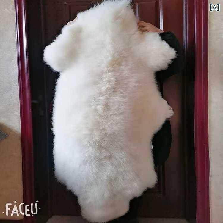【百貨店SALE】ムートンラグ 絨毛 1匹物 オーストラリア連邦産原皮 密集して長毛 特性 後ろ側スエードクロス工業 贅沢さな座り気味合い 冷ややかさ打つ手 長いす用 腰掛け用 女性議長パッド 引っ敷き 引っ敷き 室内用 写実的毛革 朦々たる 室内装飾 リビング 臥し所 張出窓用 ベンチマ