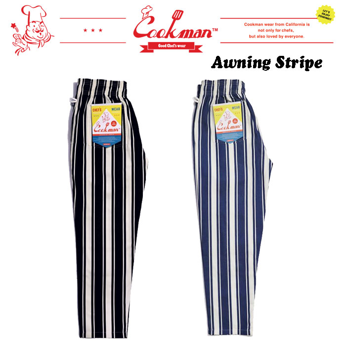 楽天市場】(10％OFFクーポン配布中！) クックマン シェフパンツ カレッジ ストライプ COOKMAN Chef Pants Colledge  Stripe : AFRO JACK