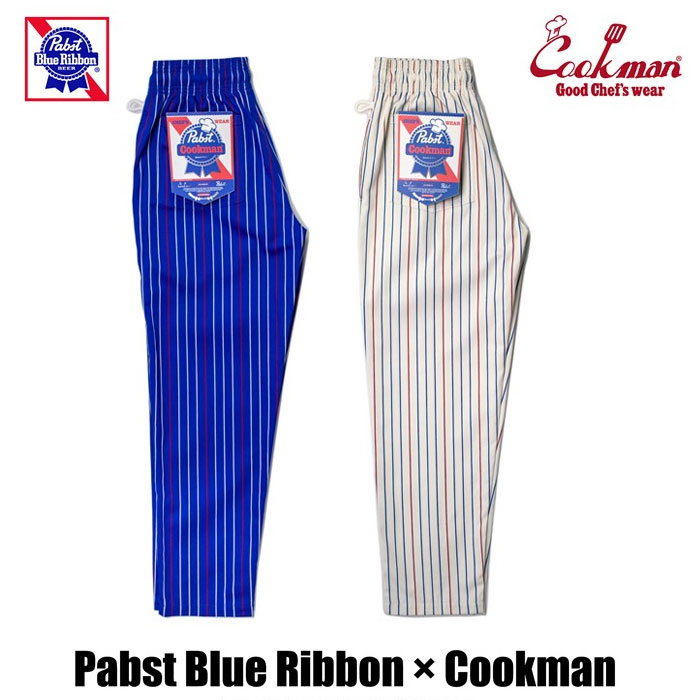 楽天市場】(10％OFFクーポン配布中！) クックマン シェフパンツ カレッジ ストライプ COOKMAN Chef Pants Colledge  Stripe : AFRO JACK