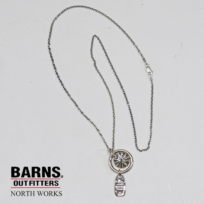 (お得なクーポン発行中！) バーンズ アウトフィッターズ アクセサリー ノースワークス ネイティブ コンチョ ネックレス BARNS OUTFITTERS NORTH WORKS NATIVE CONCHO NECKLACE｜AFRO JACK