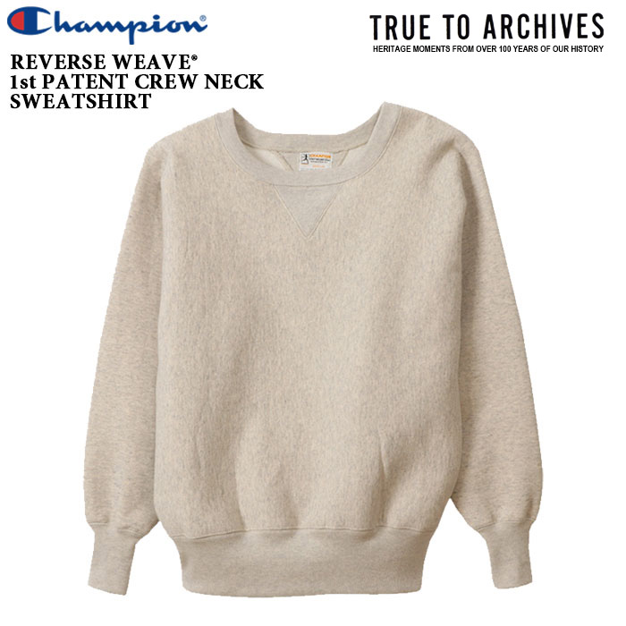 チャンピオン スウェット ランナーズタグ リバース ウィーブ クールネック シームレスショルダー Champion REVERSE WEAVE REVERSE WEAVE(R) 1ST PATENT CREW NECK SWEATSHIRT 20,306円