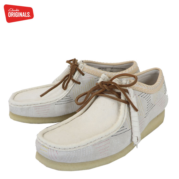 何でも揃う CLARKS Bright White C 白 ピンクソール 25.5~26cm tdh