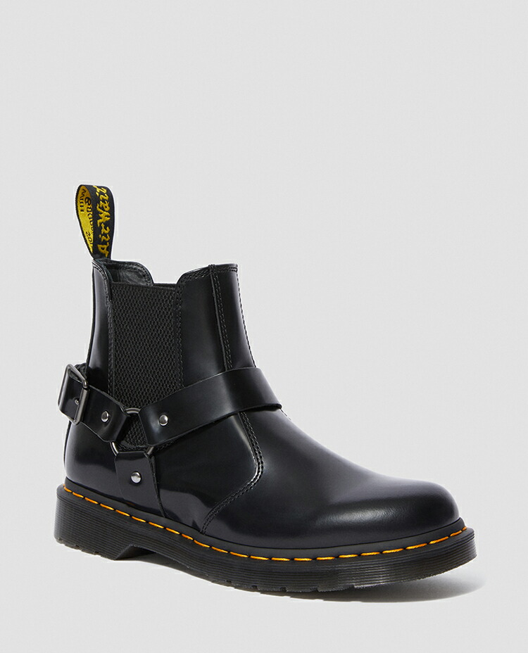 杏林マーチン 国内規定科目 レディース ウィメンズ メンズ ブーツ 革 黒いこと Dr Martens Wincox チェルシーブーツ Rasreviri Com Br