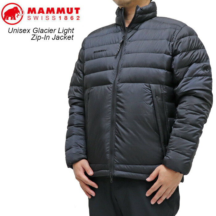 マムート メンズ レディース グレイシア ともし火 ジップイン 上衣  Mammut Unisex Glacier Light Zip-In Jacket AF メンズファッション-コート・ジャケット