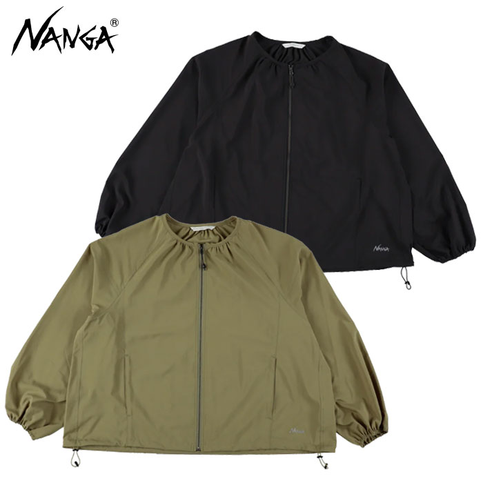 ナンガ レディース エクスクルージョン 否色つや 上衣 (電子メイル便貨物輸送無料) NANGA EXCURSION NO COLLAR JACKET 1A084B