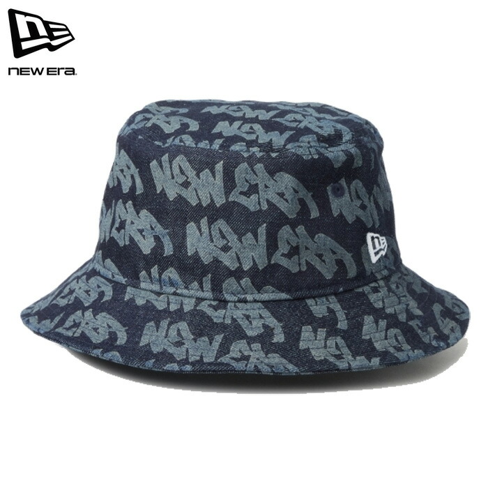 ニューエラ キャップ Bucket バケットハット ハット レーザー加工 デニム ネイビー メンズ レディース (メール便 送料無料) NEW ERA BUCKET01 LASER BURNOUT DEN 261 4,871円