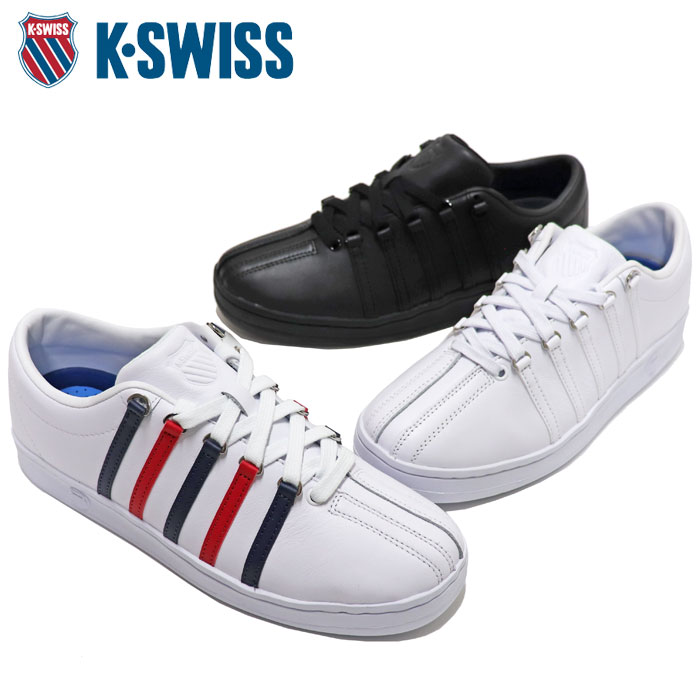 入れものイス シューズ 古典派音楽 88 メンズ なめし革 スニーカー 靴 K SWISS CLASSIC 88
