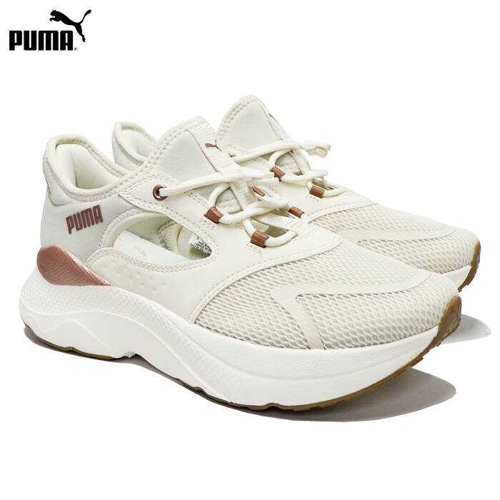 プーマ レディース スニーカー サンダル ミュール イーズイン ランニング シューズ アルパインスノー Puma SOFTRIDE MAYVE MULE EASE IN