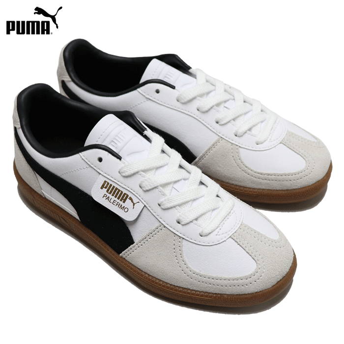 プーマ スニーカー パレルモ レディース レザー ホワイト/ガム Puma PALERMO LTH 7,920円