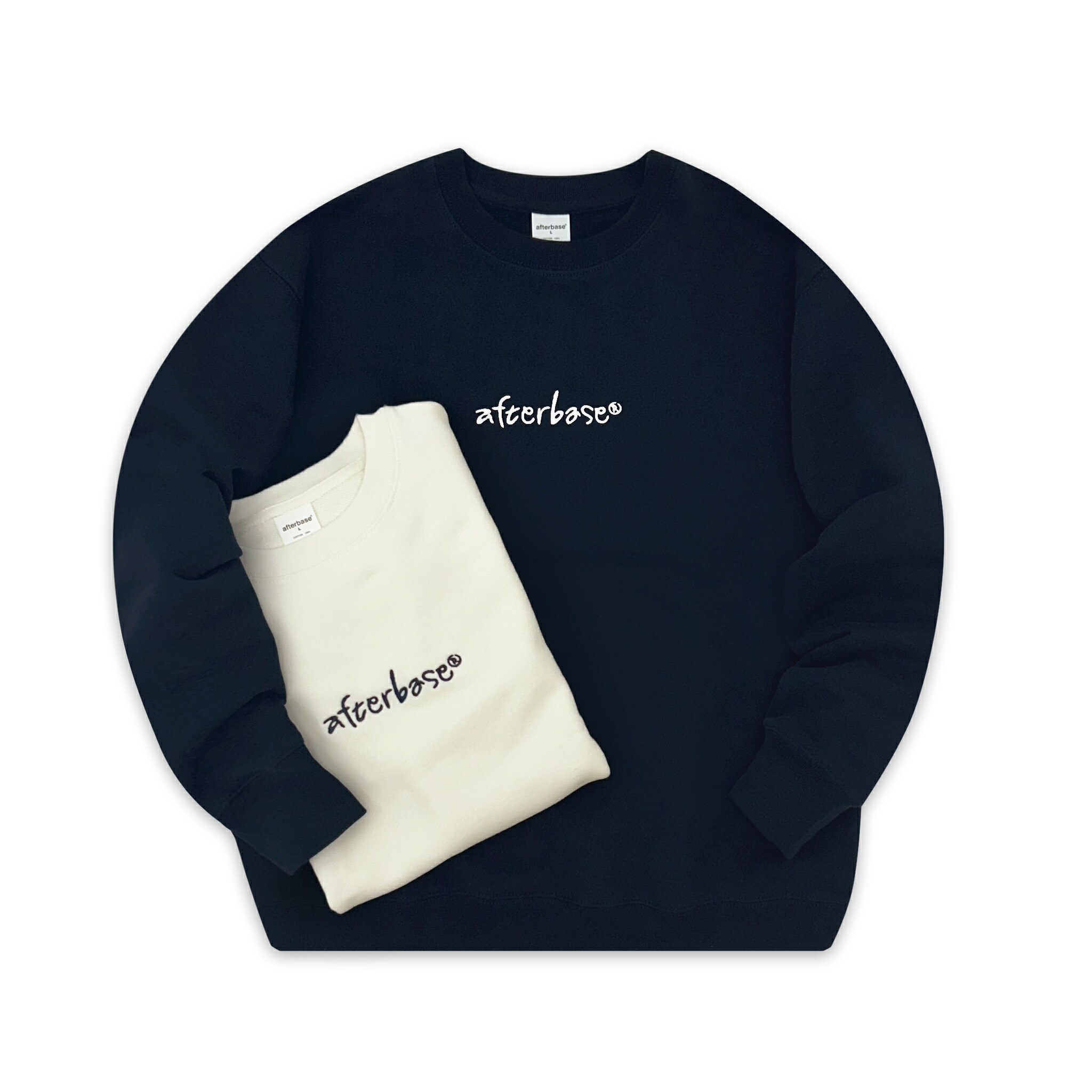 afterbase SCRIBBLE CREWNECK|afterbase