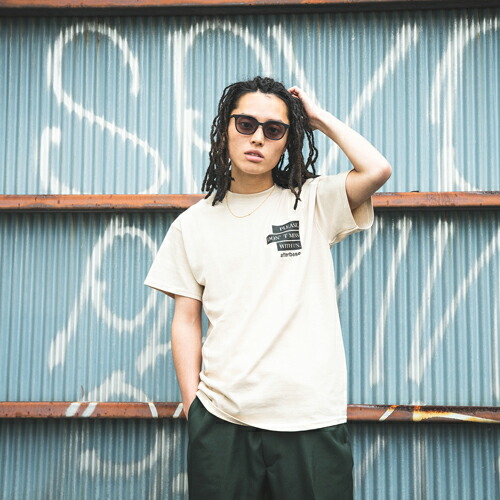 楽天市場 Afterbase Logo T Shirt Tシャツ T Shirt 半袖 ショートスリーブ トップス 夏 夏服 メンズファッション メンズ ブランド デザイン アパレル ストリート ストリートファッション Afterbase