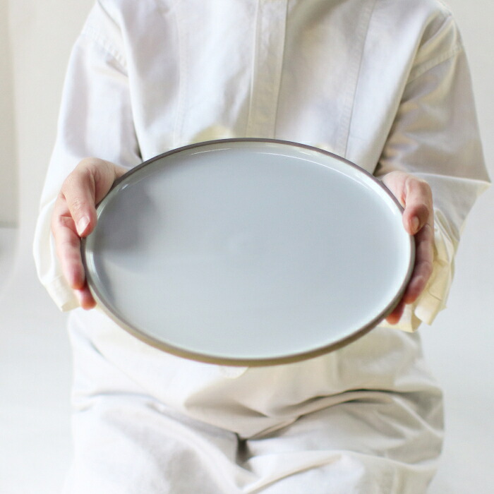 HASAMI PORCELAIN（ハサミポーセリン）THE GREY COLLECTION[プレート HAW105] [plate AshWhite アッシュホワイト 食器 シンプル 波佐見焼 モダン デザイン]
