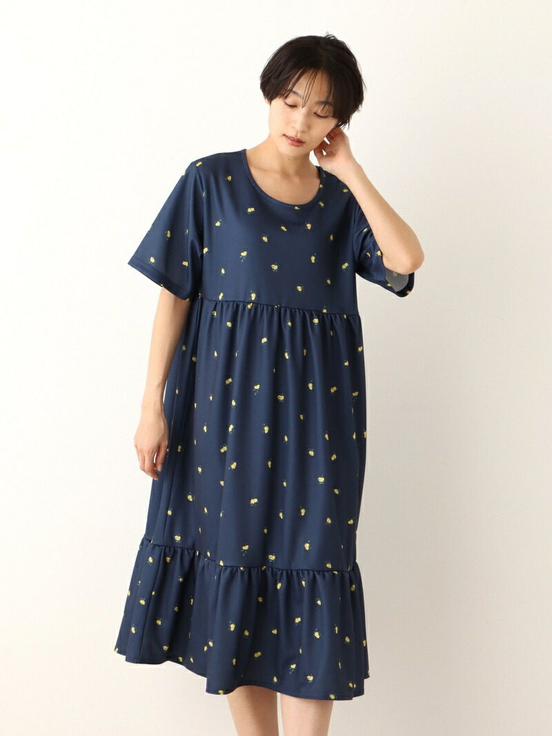 バンセルクールレモンモチーフルームワンピース Afternoon アフタヌーンティー Tea