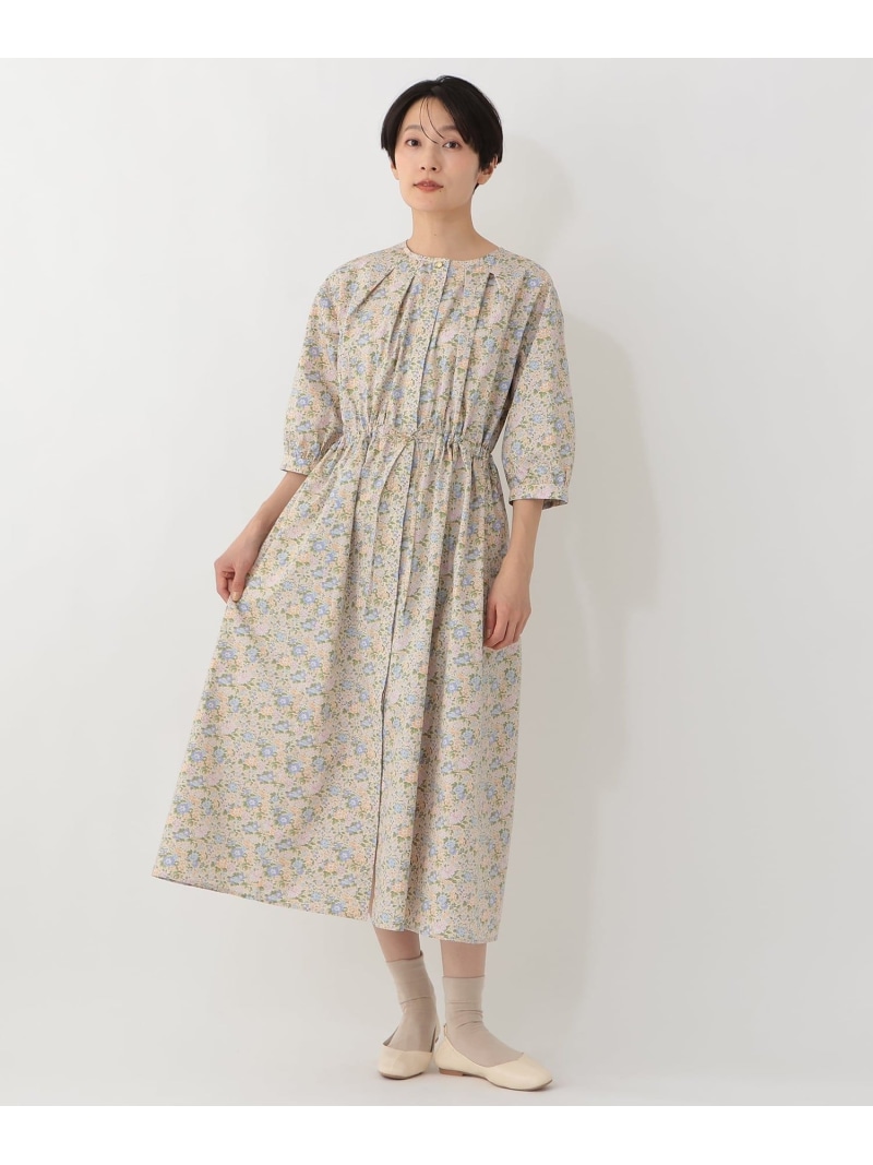 【SALE／20%OFF】タック衣装/リバティプリント Afternoon Tea LIVING 昼過ぎお茶・リビング 衣装・御召しもの 衣装 ベージュ 米国海軍【RBA_E】【貨物輸送無料】[ Fashion]