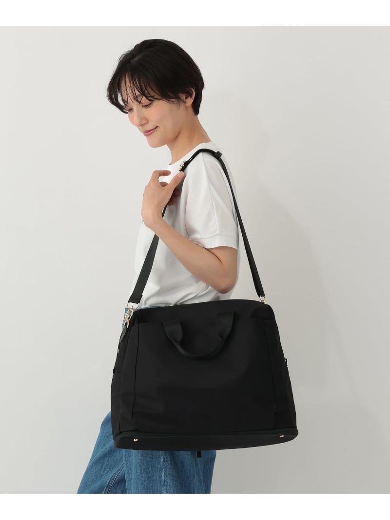 6WAYボストンバッグ Afternoon Tea LIVING アフタヌーンティー・リビング バッグ ボストンバッグ ブラック グレー【送料無料】[ Fashion]