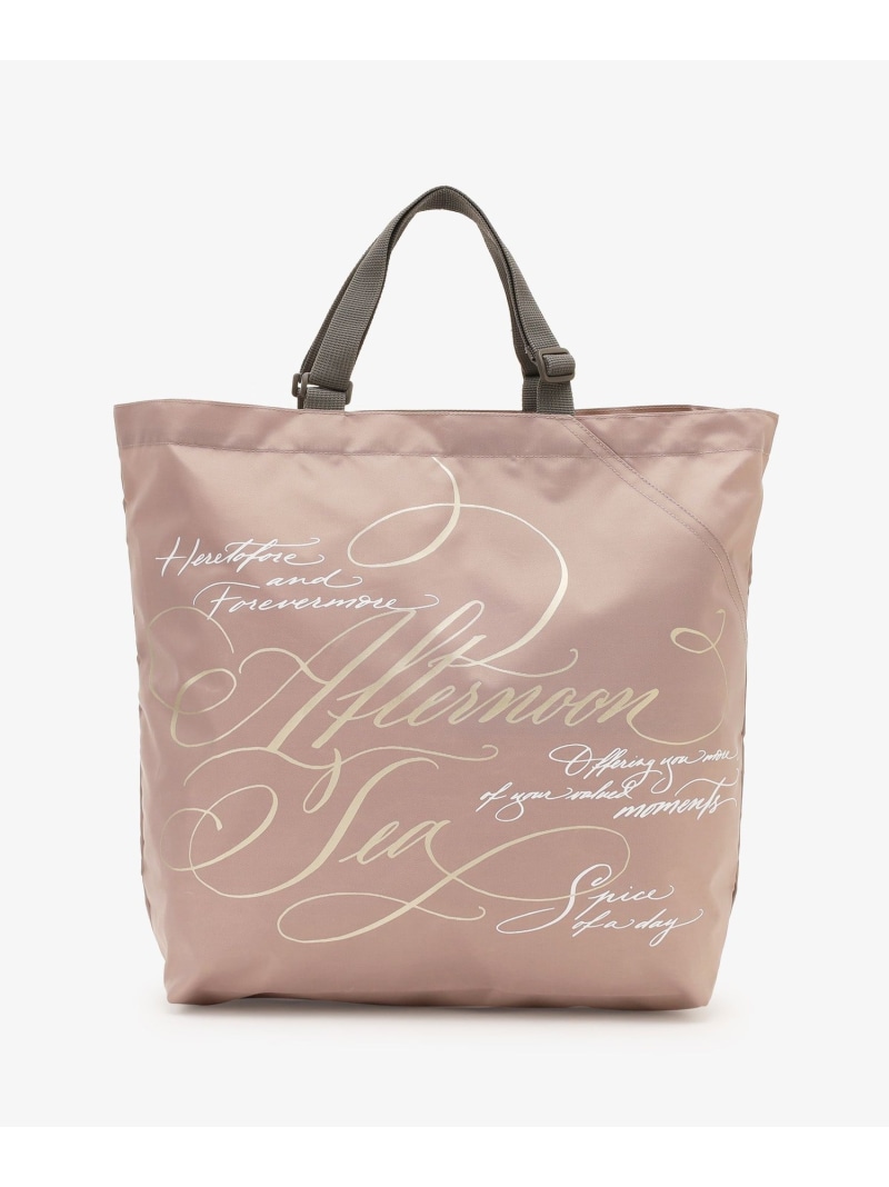 楽天市場】スリットポケット付きロゴバッグSS Afternoon Tea LIVING