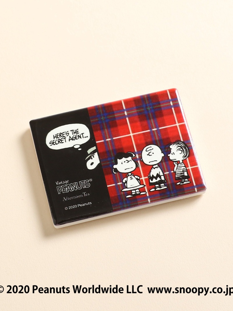 楽天市場 Rakuten Fashion Peanuts スクエアマグネット Afternoon Tea アフタヌーンティー リビング 生活雑貨 キッチン ダイニング レッド Afternoon Tea Living