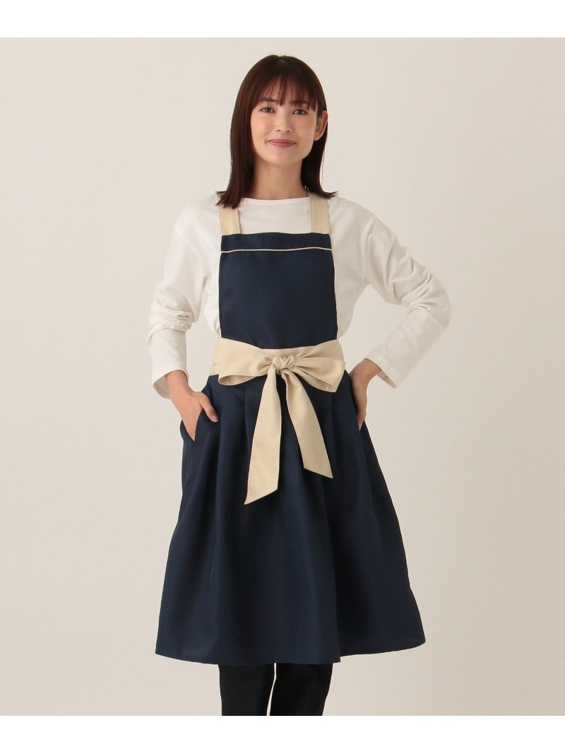 楽天市場】大花柄エプロン Afternoon Tea LIVING アフタヌーンティー