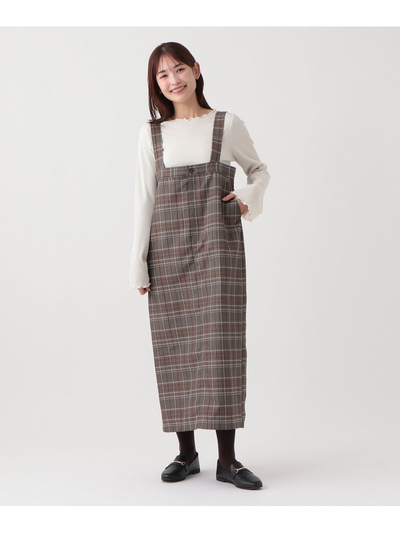 【アフタヌーンティー】ジャンバースカート 楽天市場】【SALE／30%OFF】ツイルVネックジャンパースカート