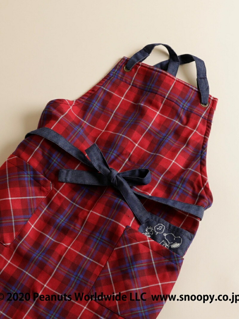 楽天市場 Sale 10 Off Peanuts カフェエプロン Afternoon Tea アフタヌーンティー リビング 生活雑貨 キッチン ダイニング レッド Rba E 送料無料 Rakuten Fashion Afternoon Tea Living