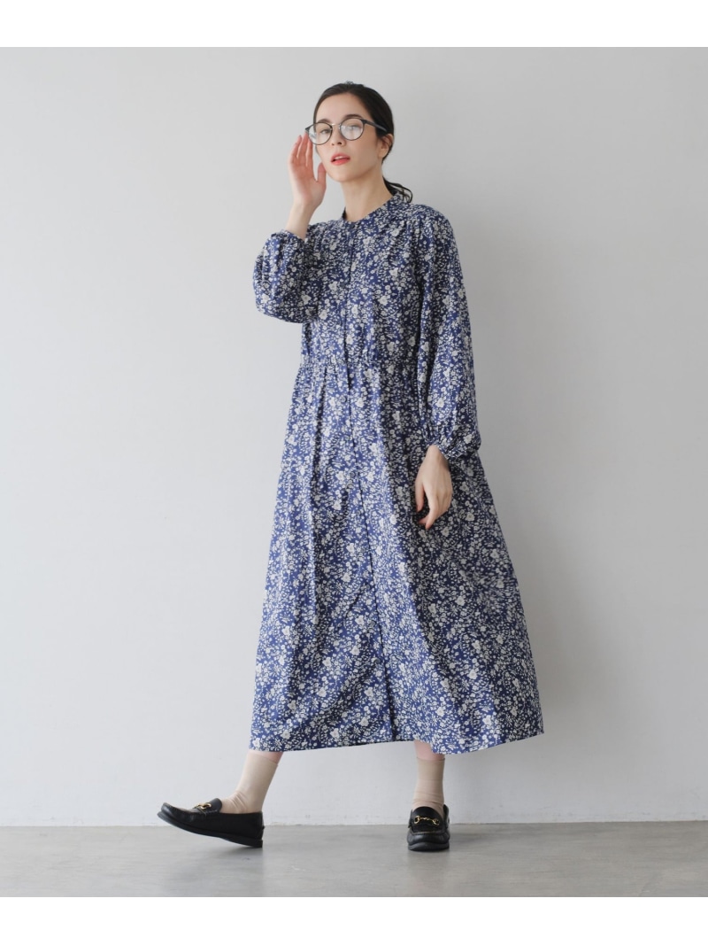 楽天市場】【SALE／40%OFF】シャツワンピース/リバティプリント