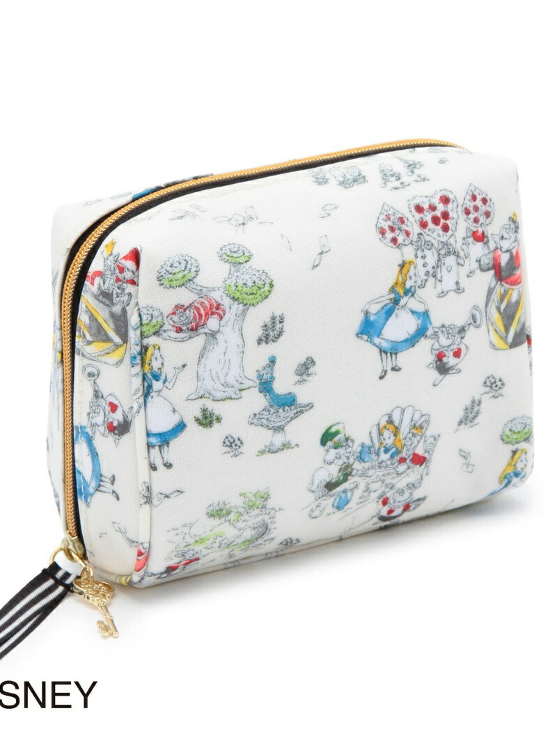 楽天市場 Rakuten Fashion Dy68 ポーチ ディズニーコレクション アリス Afternoon Tea アフタヌーンティー リビング その他 その他 ホワイト Afternoon Tea Living