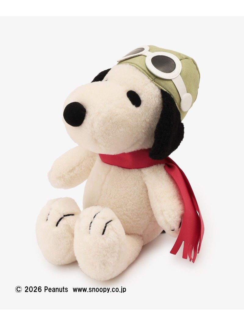 ぬいぐるみ/フライングエース/PEANUTS Afternoon Tea LIVING アフタヌーンティー・リビング インテリア・生活雑貨 その他のインテリア・生活雑貨 ホワイト【送料無料】[ Fashion]