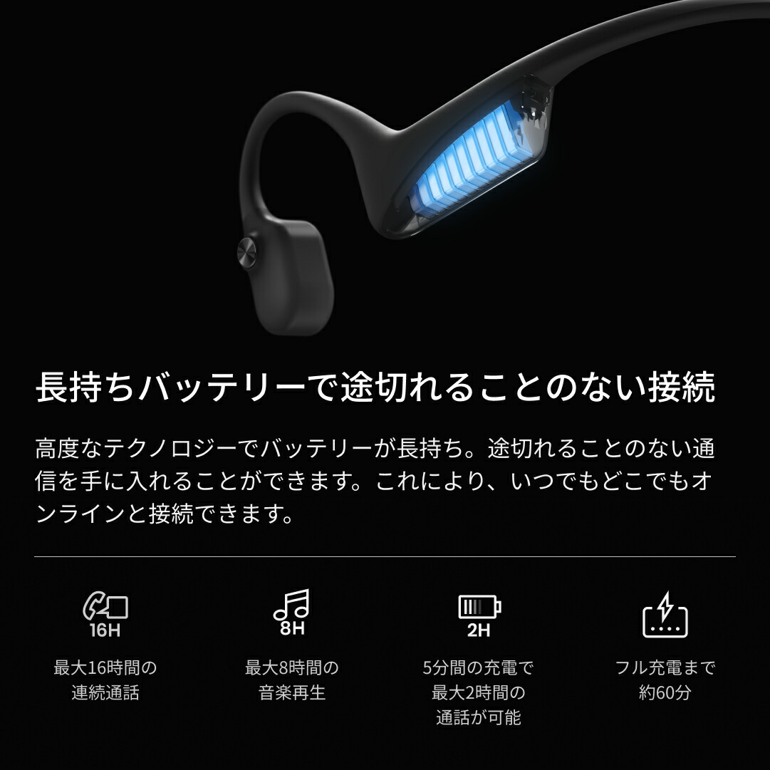 公式】Shokz OpenComm2 2025 Upgradeミュートボタンの追加 Type-C充電