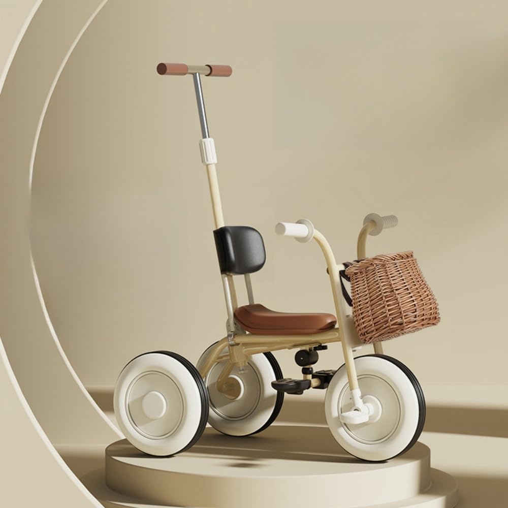 楽天市場】子供乗せ自転車 三輪車 キックバイク 三輪車三輪車 手押し棒