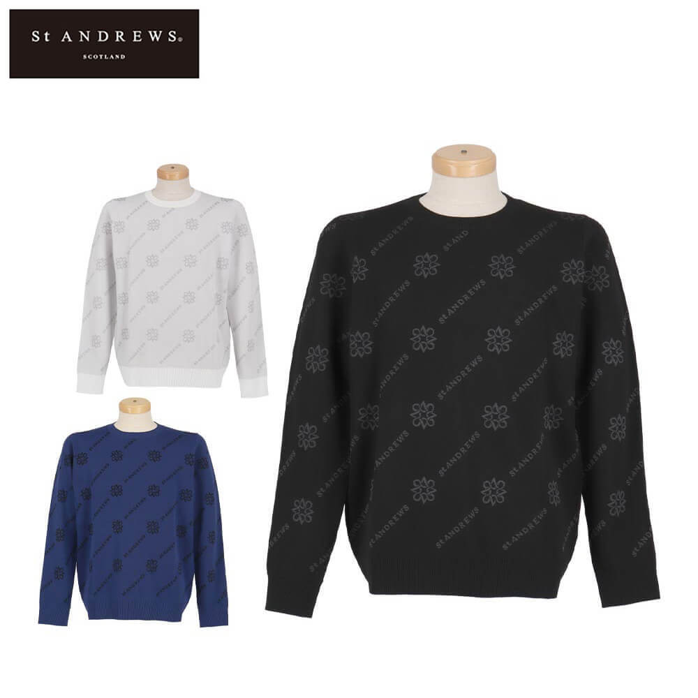 楽天市場】セントアンドリュース ゴルフウェア 長袖トレーナー 秋 冬