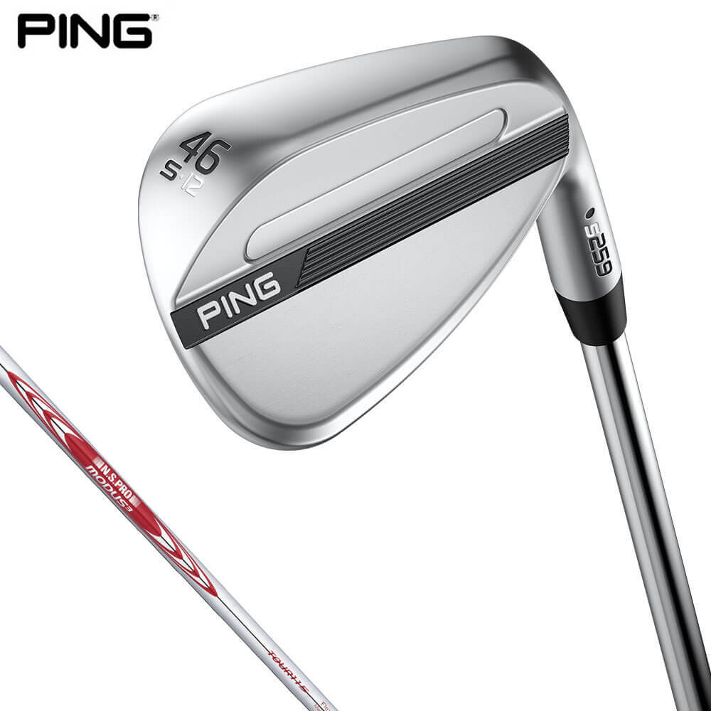 [2026年モデル] PING ピン　s259 ハイドロパールクローム仕上げ ウェッジ 46～56°　N.S.PRO MODUS3 TOUR 115 スチールシャフト
