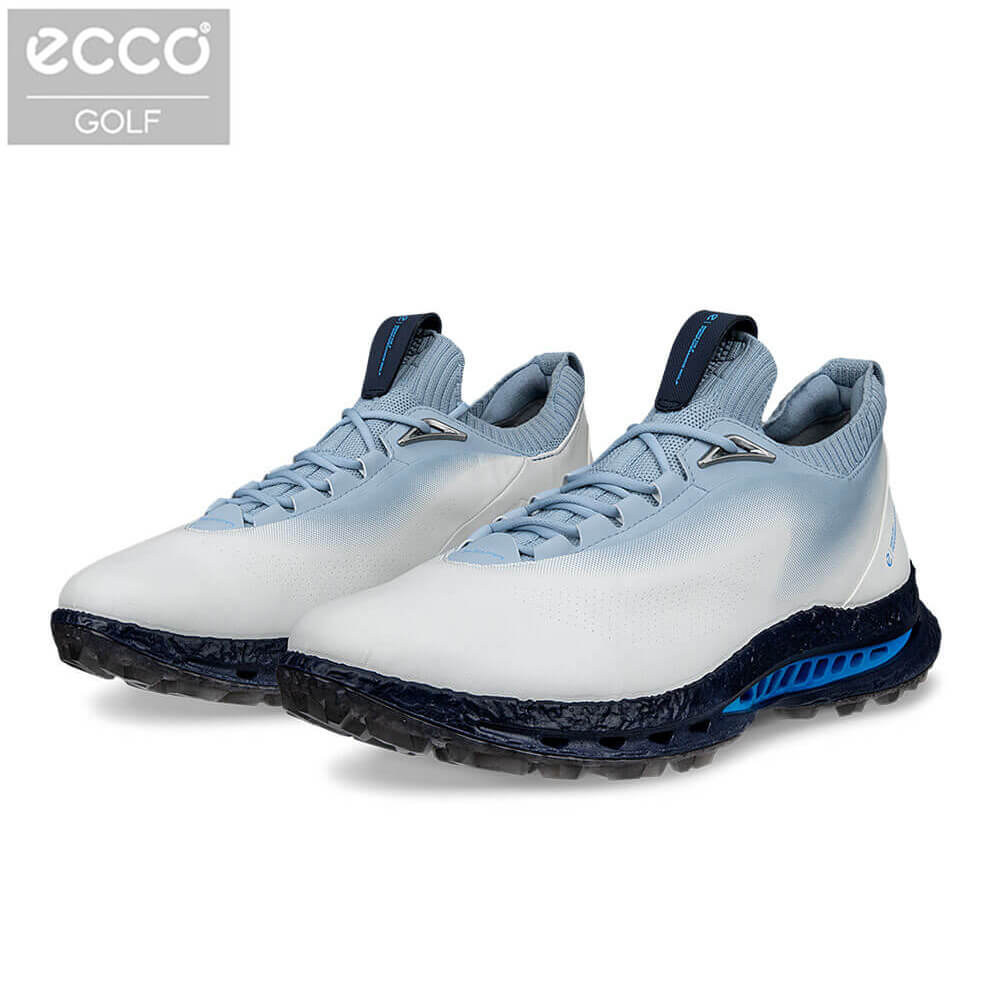 【最大10000円ＯＦＦクーポン配布中！】4/23まで　 [2026年モデル] ECCO エコー メンズ BIOM C5 バイオム C5 レース スパイクレス ゴルフシューズ 132604 60611 WHITE/AIR