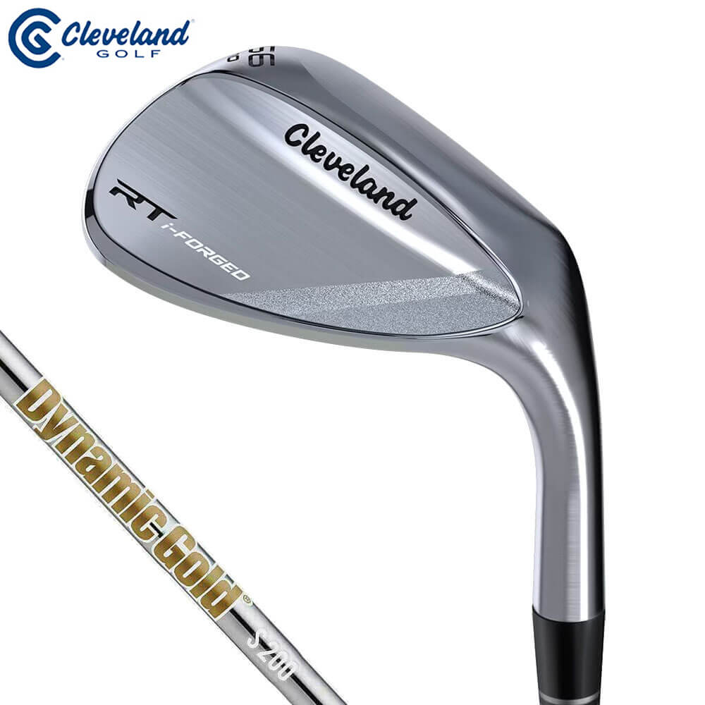 【最大１万円割引クーポン配布中！　[2026年モデル] クリーブランド RTi-FORGED アールティーアイフォージド ウェッジ ツアーサテン仕上げ ダイナミックゴールド スチールシャフト｜AGゴルフストア　ギア＆アパレル