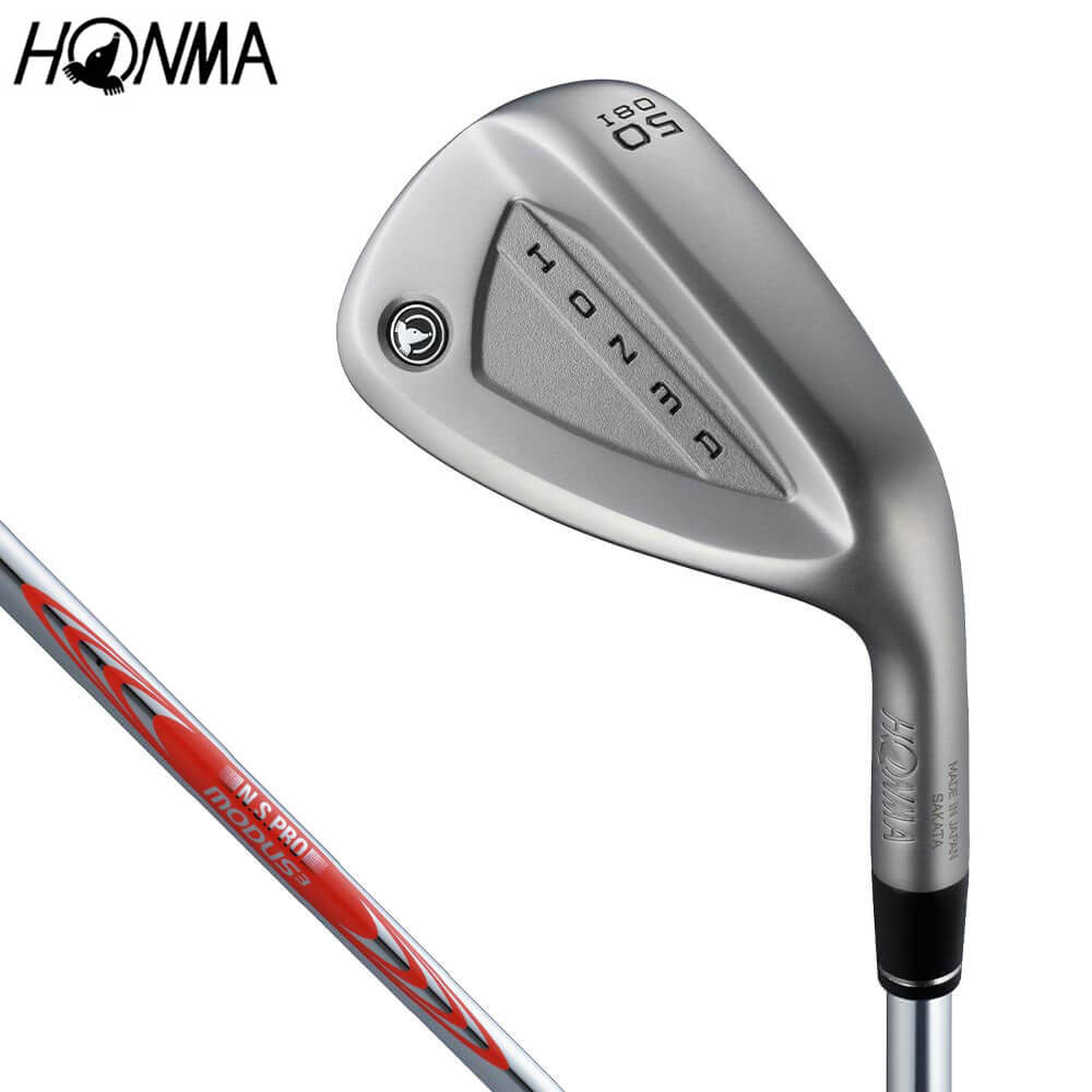 【最大１万円割引クーポン配布中！　[2026年モデル] 本間ゴルフ　HONMA WEDGE Raw ホンマ ウェッジ ノーメッキ　N.S.PRO MODUS3 WEDGE 105 スチールシャフト｜AGゴルフストア　ギア＆アパレル